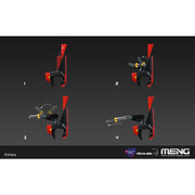 Meng MECHA-002L Multipurpose Humanoid Decisive Weapon Artificial Human Evangelion Unit-02 Pre-Coloured Edition