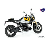 Meng MT-003u 1/9 BMW R nineT Option 719 Black Storm Metallic Vintage Pre-coloured Edition