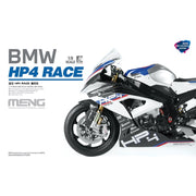 Meng MT-004s 1/9 BMW HP4 Race Plastic Model Kit Pre-Painted Edition