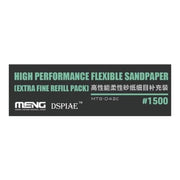 Meng MTS-042c High Performance Flexible Sandpaper - No.1500 Fine Refill Pack (2mm/3mm/5mm) (6pcs)