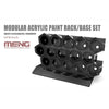 Meng MTS-043 Nidykar Acrylic Paint Rack/Base Set