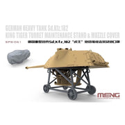 Meng 1/35 King Tiger Turret Maintenance Stand & Muzzle Cover