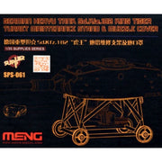 Meng SPS-061 1/35 King Tiger Turret Maintenance Stand & Muzzle Cover
