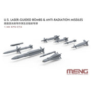Meng SPS-072 1/48 US Laser-Guided Bombs and Anti Radiation Missiles