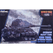 Meng WWT-003 World War Toons King Tiger with Porsche Turret
