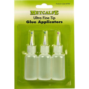 Metcalfe Ultra Fine Tip Glue Applicators 3 Pack