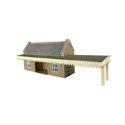 Metcalfe PN139 N Wayside Station Shelter Card Kit | Metro Hobbies