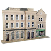 Metcalfe PO271 OO/HO Low Relief Bank and Shop Card Kit | Metro Hobbies