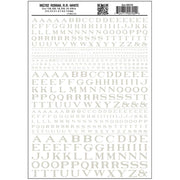 Woodland Scenics MG702 Roman R.R. White Dry Decals