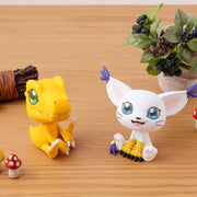 MegaHouse Lookup Digimon Adventure Agumon and Tailmon Set With Gift