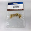 Metro Hobbies 6mm Gold Connector Male + Female (4 pair)