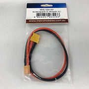 Metro Hobbies Charge Lead XT60 - XT30 - 14AWG Silicone Wire - 30cm (1)