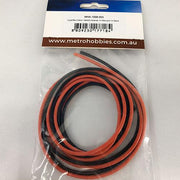 Metro Hobbies Superflex 0.9mm 18AWG Strands 1m Red and 1m Black