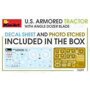 MiniArt 35291 1/35 US Armoured Tractor with Anglr Dozer Blade
