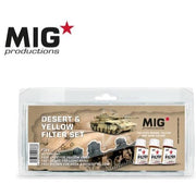 MIG Productions MIGP264 Desert & Yellow Filter Set