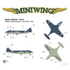 Miniwing 349 1/144 Hawker Sea Hawk FGA.6 / Royal Navy