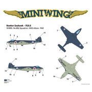 Miniwing 349 1/144 Hawker Sea Hawk FGA.6 / Royal Navy