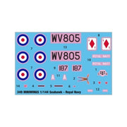 Miniwing 349 1/144 Hawker Sea Hawk FGA.6 / Royal Navy