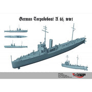 Mirage 350505 1/350 A 86 German Torpedoboat A/III Class