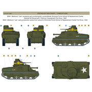 Mirage 72803 1/72 M3A1 Middle Tank