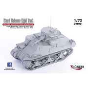 Mirage 729001 1/72 M3 General Grand Canal Defence Light Medium Tank Late Germany Rheinland
