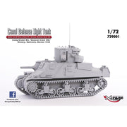 Mirage 729001 1/72 M3 General Grand Canal Defence Light Medium Tank Late Germany Rheinland