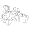 MJX 14191B Rear Differential Base