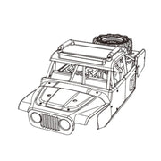 MJX 1430C Hyper Go 14209 Body Shell