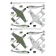 Mark One Models 14427 1/144 de Havilland Venom NF.3 Conversion Set Resin Parts