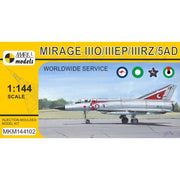 Mark I Models 1/144 Dassault Mirage IIIO/EP/RZ/5AD Worldwide Service RAAF