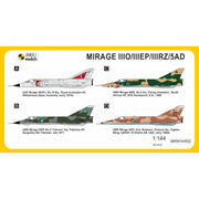 Mark One Models 144102 1/144 Dassault Mirage IIIO/EP/RZ/5AD Worldwide Service RAAF