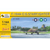 Mark I Models 144104 1/144 Lockheed F-104A/C/G Starfighter at War 2in1 Plastic Model Kit