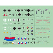 Mark One Models 144115 1/144 Messerschmitt Me-262A-1/Avia S-92 Interceptor 2in1