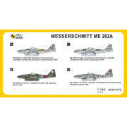Mark One Models 144116 1/144 Messerschmitt Me-262A-1 Jet Fighter Bomber 2in1