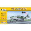 Mark I Models 144118 1/144 Messerschmitt Me-262B Schwalbe Jet Trainer 2in1 Plastic Model Kit