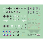 Mark One Models 144118 1/144 Messerschmitt Me-262B Schwalbe Jet Trainer 2in1
