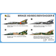 Mark One Models 144134 1/144 Dassault Mirage IIID/50DC/50DV/Dagger B Two-Seater RAAF
