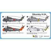 Mark One Models 144147 1/144 Sikorsky H-34 Around the World