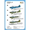 Mark One Models 144156 1/144 Piper L-4 War Years (2in1) bagged