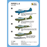 Mark One Models 144156 1/144 Piper L-4 War Years (2in1) bagged