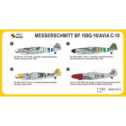 Mark One Models 14473 1/144 Messerschmitt Bf-109G-10/Avia c-10 2in1