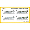 Mark One Models 14474 1/144 Messerschmitt Bf-109K-4 Kurfurst 2in1