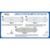 Mark One Models 72010 1/720 K-type Blimp K-74/112/134 Fleet Defender Non-ridgid