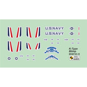 Mark One Models 72010 1/720 K-type Blimp K-74/112/134 Fleet Defender Non-ridgid