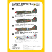 Mark One Models 144138 1/144 Hawker Tempest F.6 Middle East Operations