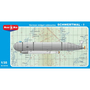 Mikro-Mir 35-016 1/35 German Midget Submarine Schwertwal