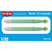 Micro-Mir 35-018 1/35 UNITED STATES NAVY Mark 14 Torpedo Plastic Model Kit