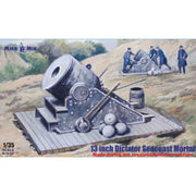 Mikro-Mir 35027 1/35 13 Inch Dictator Seacoast Mortar