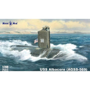 Micro Mir 35-036 1/350 USS Albacore (AGSS-569)