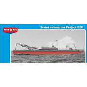 Micro-Mir 350-030 1/350 Soviet Submarine Projekt 628 Plastic Model Kit